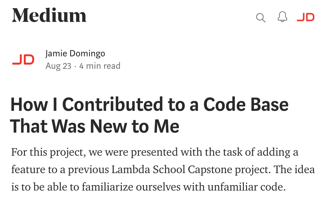 How I Contributed to a Code Base That Was New to Me